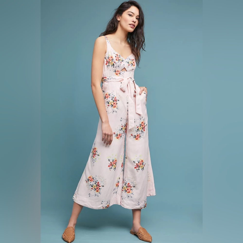 Anthropologie Adia Jumpsuit Size 2 Like New